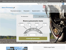Tablet Screenshot of moto-pneumatici.it
